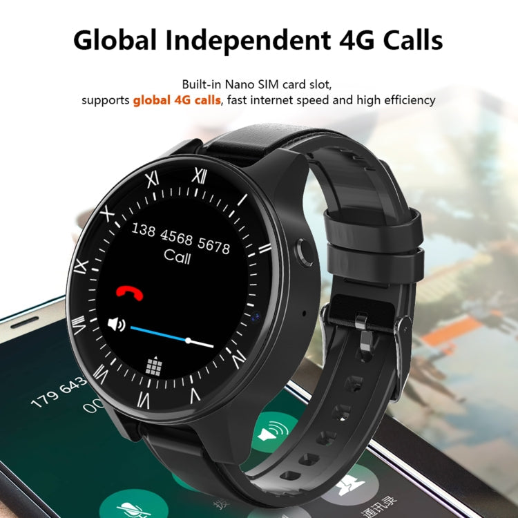 Rogbid Panda Pro 1.69 inch IPS Screen Dual Cameras Smart Watch, Support Heart Rate Monitoring/SIM Card Calling(Black) Eurekaonline