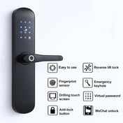 S011M Multi-functional Automatic Fingerprint Lock Hotel Apartment Intelligent Electronic Swipe Password Lock Eurekaonline