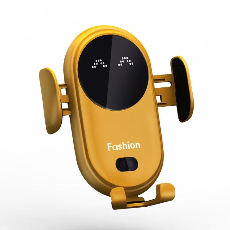 S11 Smart Infrared Sensor Car Wireless Charger, Colour: Yellow Eurekaonline