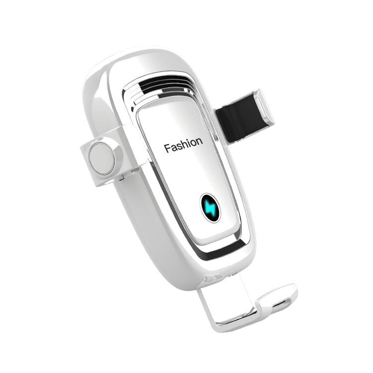 S19 15W Gravity Car Phone Wireless Charging Stand(White) Eurekaonline