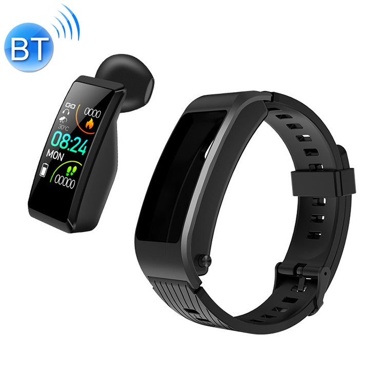 S2 1.08 inch TFT Color Screen Smart Watch, Silicone Strap ,IP67 Waterproof, Support Call Reminder /Heart Rate Monitoring/Sleep Monitoring/Blood Oxygen Monitoring/Blood Pressure Monitoring(Black) Eurekaonline