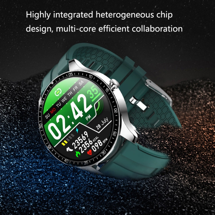 S80 Heart Rate And Blood Pressure Multi-Sports Mode Smart Sports Bracelet,Specification: Green Silicon Eurekaonline