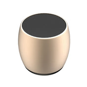 SARDiNE F1 Aluminium Alloy Stereo Wireless Bluetooth Speaker with Charging Dock, Support Hands-free(Gold) Eurekaonline