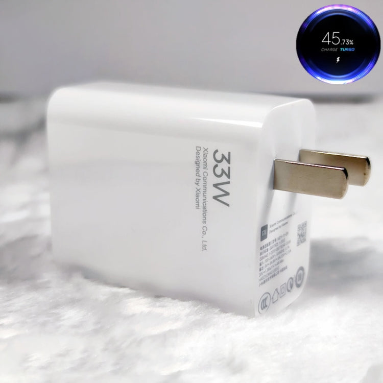 original xiaomi 33w usb charger set ii, us plug