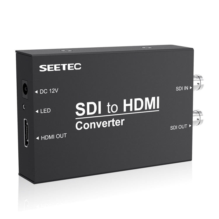 SEETEC 1 x SDI Input + 1 x SDI Output to 1 x HDMI Output Converter Eurekaonline