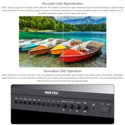 SEETEC 4K215-9HSD-CO 1920x1080 21.5 inch SDI / HDMI Full HD Director Box Camera Field Monitor Eurekaonline