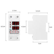 SINOTIMER SVP-918 Adjustable Self-resetting Intelligent  Over-voltage Under-voltage Protector, Current:  63A Eurekaonline