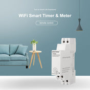 SINOTIMER TM608 Smart WiFi Single-Phase Power Meter Mobile App Home Rail Meter 16A 100-240V Eurekaonline