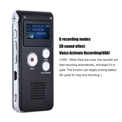 SK-012 16GB USB Dictaphone Digital Audio Voice Recorder with WAV MP3 Player VAR Function(Black) Eurekaonline
