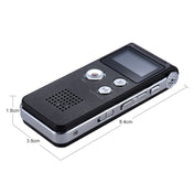 SK-012 32GB USB Dictaphone Digital Audio Voice Recorder with WAV MP3 Player VAR Function(Black) Eurekaonline