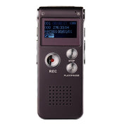 SK-012 32GB USB Dictaphone Digital Audio Voice Recorder with WAV MP3 Player VAR Function(Purple) Eurekaonline