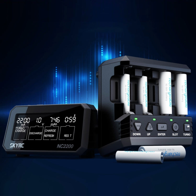 SKYRC NC2200 Multifunction Battery Charger Analyzer, Model: EU Plug Eurekaonline
