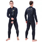 SLINX 1109 Padded Thermal Split Dive Jacket Surf Wetsuit, Size: S(Black) Eurekaonline