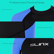 SLINX 1707 Lycra Quick-drying Long-sleeved Sunscreen Full Body Diving Wetsuit for Men, Size: L Eurekaonline