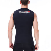 SLINX Full Fleece Inner Diving Thermal Vest, Size: 3XL(Black) Eurekaonline