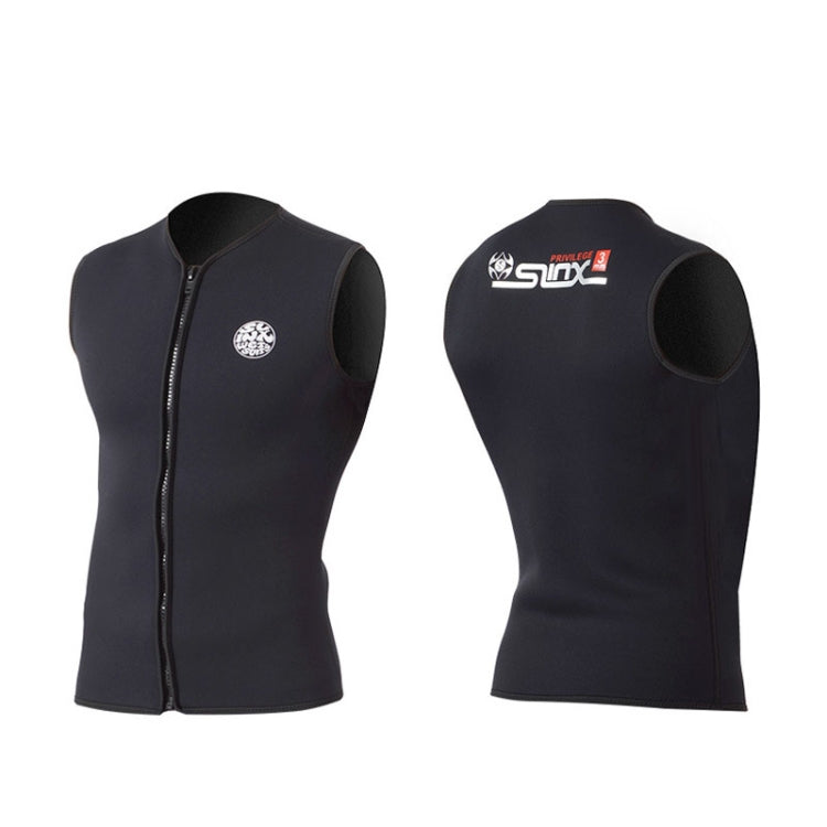 SLINX Full Fleece Inner Diving Thermal Vest, Size: L(Black) Eurekaonline