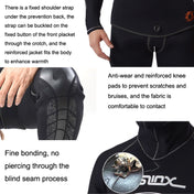 SLINX Thickened Long-sleeved Split Wetsuit With Headgear, Size: L(Jacket) Eurekaonline