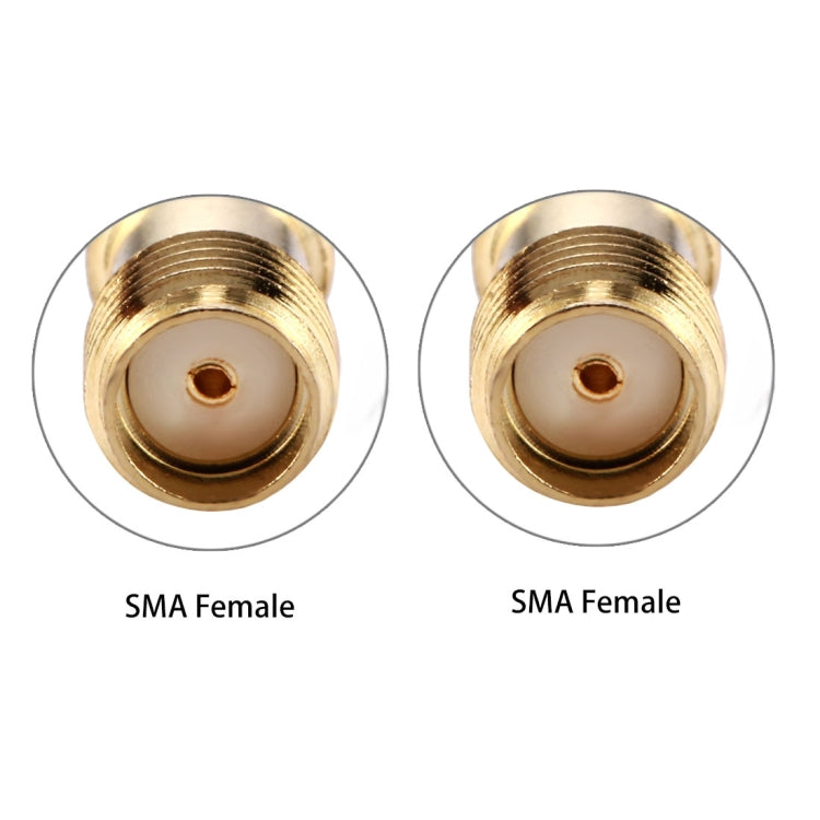 SMA Female to SMA Female Connector Adapter(Gold) Eurekaonline