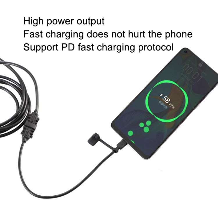 SMNU S0038 Motorcycle QC3.0/2.0 Mobile Phone Dual USB Fast Charger Eurekaonline