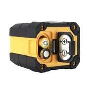 SNDWAY SW-311R Laser Level Covering Walls and Floors 2 Line Red Beam IP54 Water / Dust-proof(Yellow) Eurekaonline