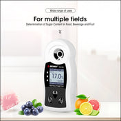 SNDWAY SW-593 Digital Refractometer Sugar Brix Meter Rechargeable Wine Beer Alcohol Drink Fruit Sugar Concentration Meter Eurekaonline