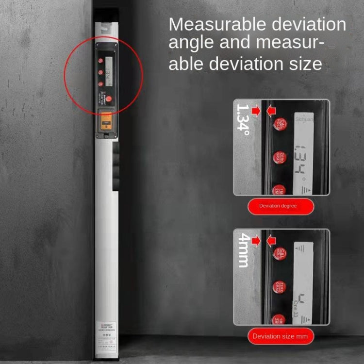 SNDWAY SW-LR180 Foldable Digital Display 2m Horizontal Ruler Engineering Inspection Ruler Eurekaonline