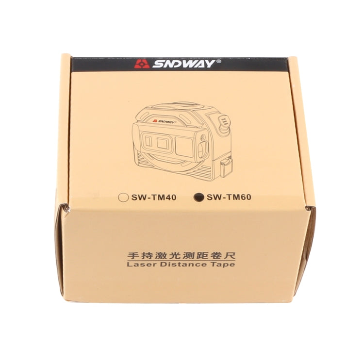 SNDWAY SW-TM40 40m Digital Range Finder Laser Distance Meter Tape Multi-function Self-Locking Hand Tool Device Eurekaonline
