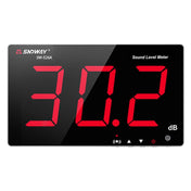 SNDWAY Wall-mounted 30~130dB Large Screen Digital Display Noise Decibel Monitoring Testers, Specification:SW526A 18 inch Display Eurekaonline