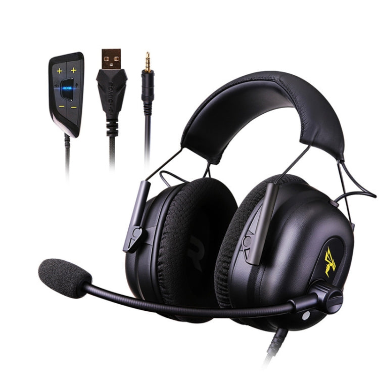 SOMIC G936N Headset 7.1 Computer Mobile Gaming Driver-Free Headphones(Black) Eurekaonline