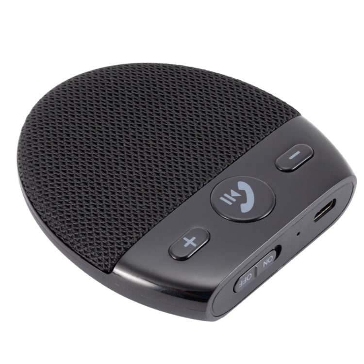 SP11 Car Phone Sun Visor Handsfree Speaker with USB Car Speaker Handsfree Car Kit Eurekaonline