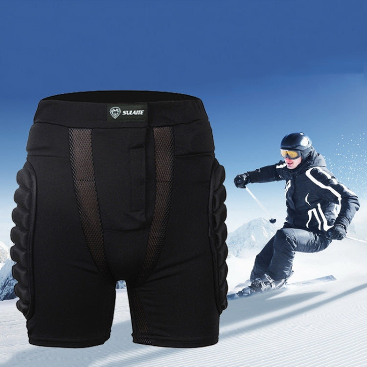SULAITE GT-305 Roller Skating Skiing Diaper Pants Outdoor Riding Sports Diaper Pad, Size: L(Black) Eurekaonline
