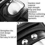SULAITE Motorcyclist Stainless Steel  Windproof Shockproof Outdoor Sports Protective Gear Knee Pad Eurekaonline