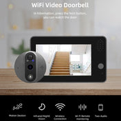 SY-38 4.3 inch WIFI Doorbell Viewer Support Night Vision & Motion Detection & Remote Voice Eurekaonline