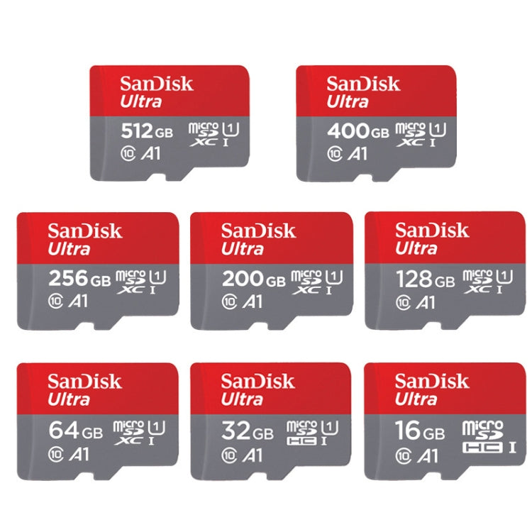 SanDisk A1 Monitoring Recorder SD Card High Speed Mobile Phone TF Card Memory Card, Capacity: 128GB-100M/S Eurekaonline