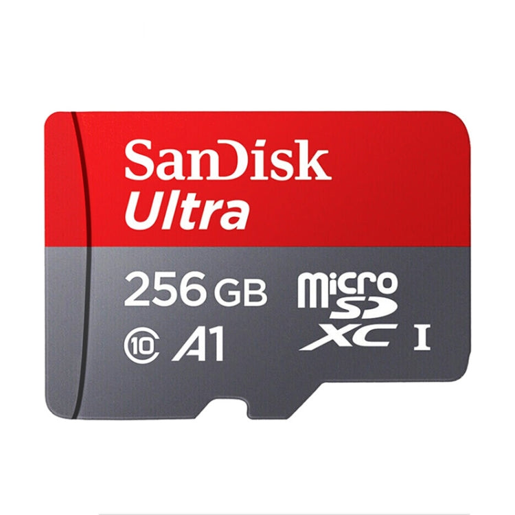 SanDisk A1 Monitoring Recorder SD Card High Speed Mobile Phone TF Card Memory Card, Capacity: 256GB-100M/S Eurekaonline