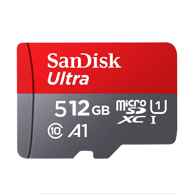 SanDisk A1 Monitoring Recorder SD Card High Speed Mobile Phone TF Card Memory Card, Capacity: 512GB-100M/S Eurekaonline