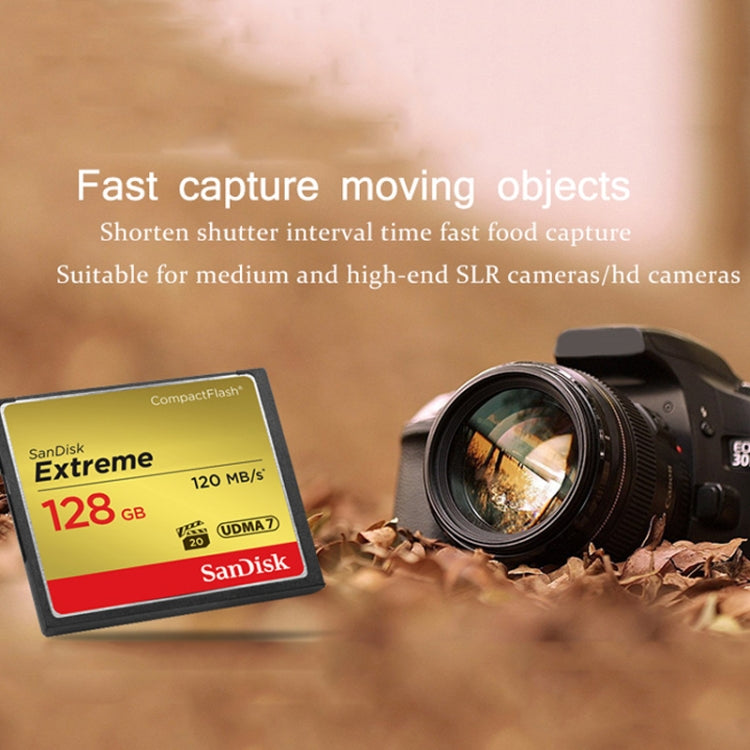 SanDisk CFXPS-1067X High Speed CF Card Camera SLR Camera Memory Card CF-120M/S, Capacity: 128GB Eurekaonline