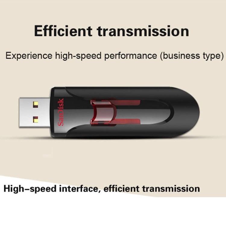 SanDisk CZ600 USB 3.0 High Speed U Disk, Capacity: 128GB Eurekaonline