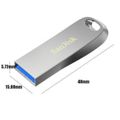 SanDisk CZ74 High Speed Metal Flash Disk USB 3.1 Car U Disk, Capacity: 128GB Eurekaonline