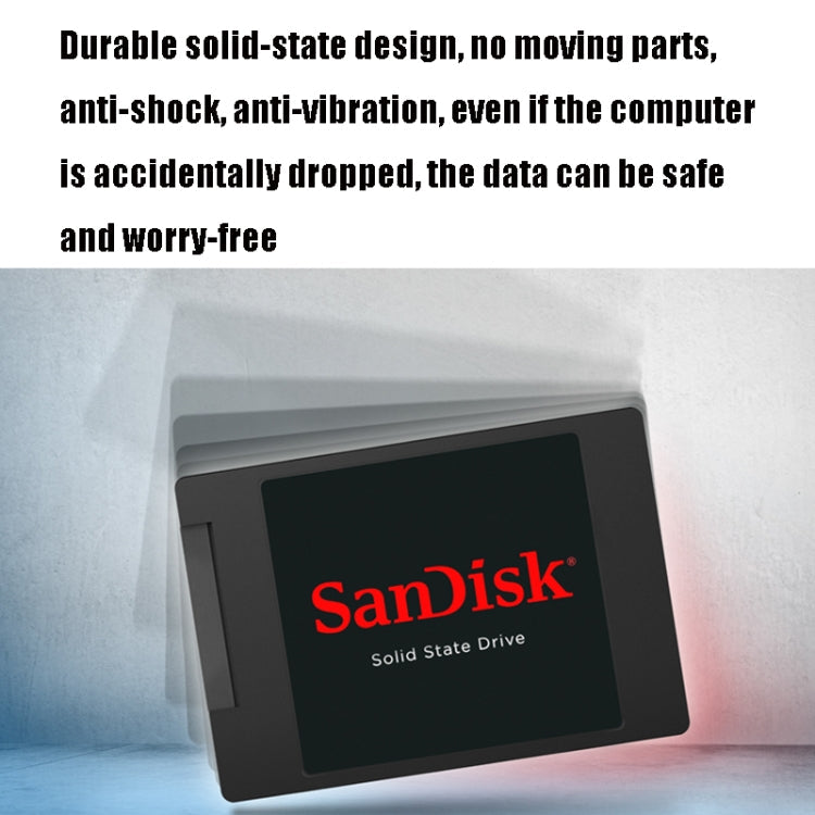 SanDisk SDSSDA 2.5 inch Notebook SATA3 Desktop Computer Solid State Drive, Capacity: 240GB Eurekaonline