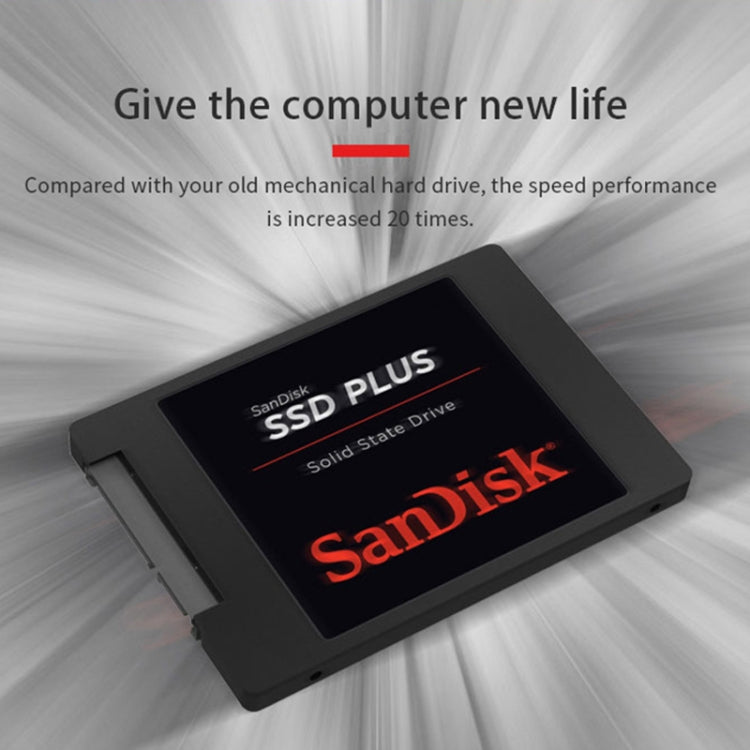 SanDisk SDSSDA 2.5 inch Notebook SATA3 Desktop Computer Solid State Drive, Capacity: 240GB Eurekaonline