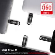 SanDisk Type-C + USB 3.1 Interface OTG High Speed Computer Phone U Disk, Colour: SDDDC3 Black Plastic Shell, Capacity: 64GB Eurekaonline