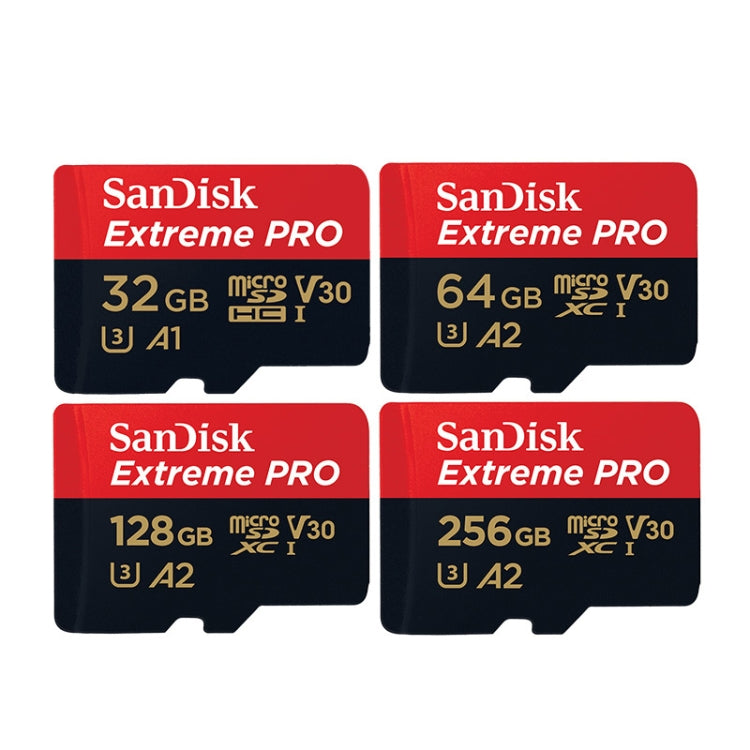 SanDisk U3 High-Speed Micro SD Card  TF Card Memory Card for GoPro Sports Camera, Drone, Monitoring 256GB(A2), Colour: Black Card Eurekaonline