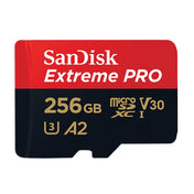 SanDisk U3 High-Speed Micro SD Card  TF Card Memory Card for GoPro Sports Camera, Drone, Monitoring 256GB(A2), Colour: Black Card Eurekaonline