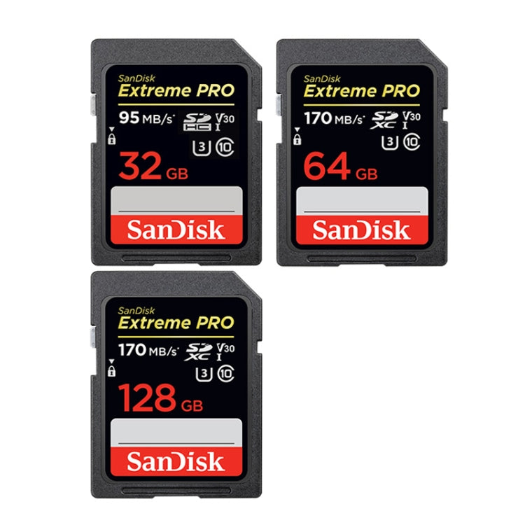 SanDisk Video Camera High Speed Memory Card SD Card, Colour: Black Card, Capacity: 128GB Eurekaonline