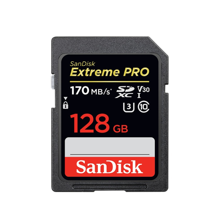 SanDisk Video Camera High Speed Memory Card SD Card, Colour: Black Card, Capacity: 128GB Eurekaonline