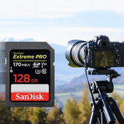 SanDisk Video Camera High Speed Memory Card SD Card, Colour: Black Card, Capacity: 128GB Eurekaonline