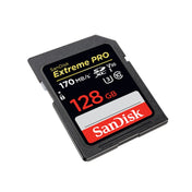 SanDisk Video Camera High Speed Memory Card SD Card, Colour: Black Card, Capacity: 128GB Eurekaonline