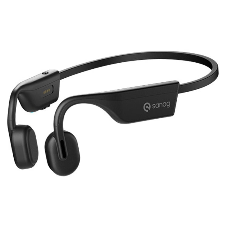 Sanag A9S Bone Conduction Bluetooth 5.1 HiFi Sports Earphone (Black) Eurekaonline