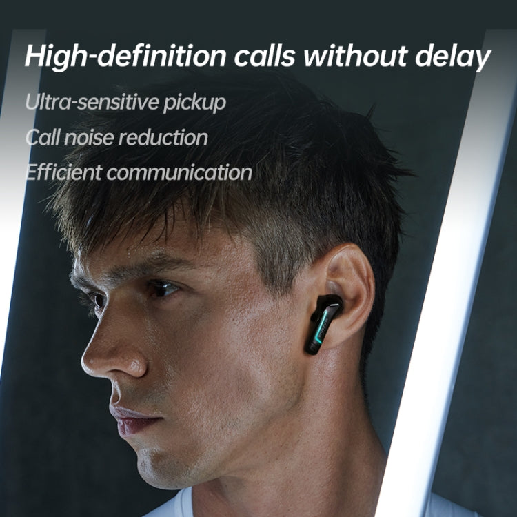 Sanag H2S PRO Stereo Noise Reduction Wireless Bluetooth Game Earphone(Black) Eurekaonline
